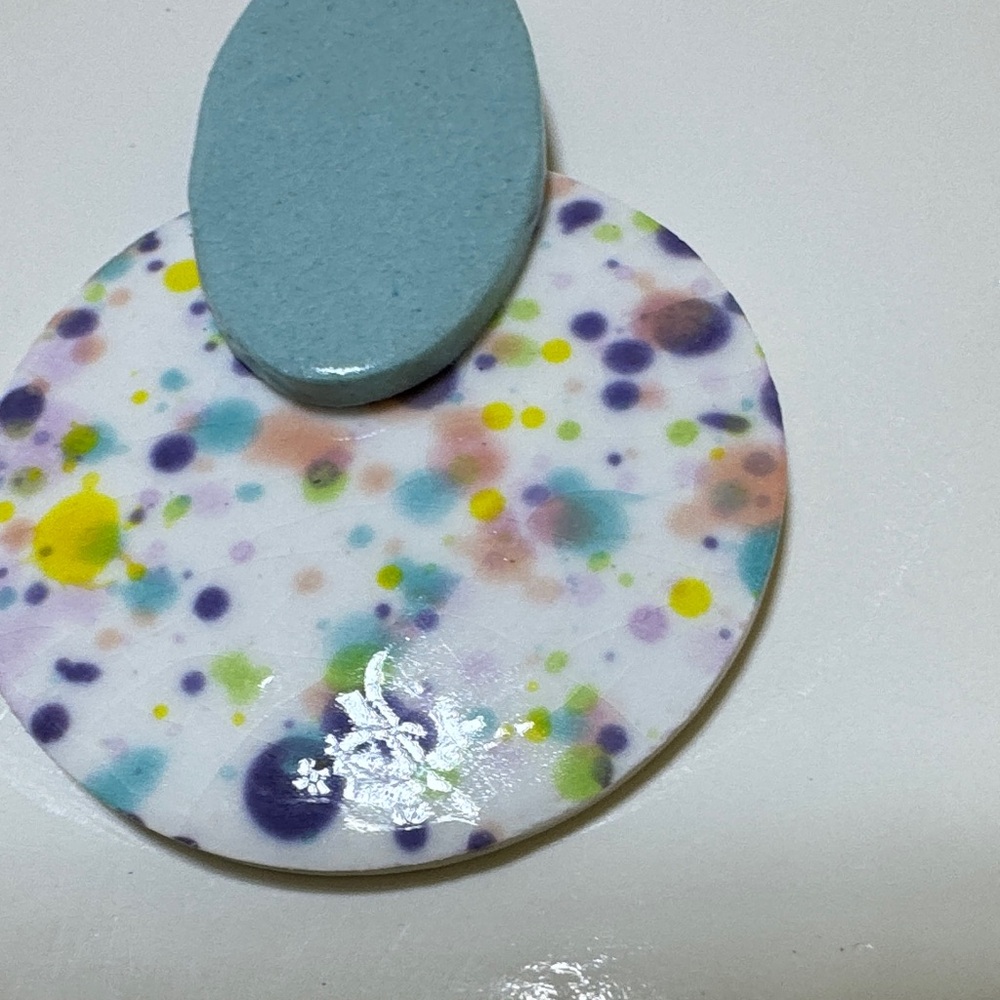 Multicolor Dangle Earrings - Picture 5 of 7